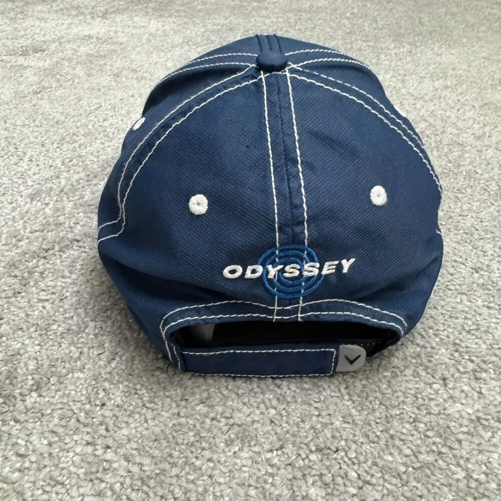 Callaway Tour Authentic Big Bertha Odyssey XR Golf Hat Mens Navy Blue Adjustable